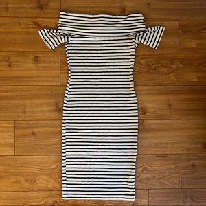 ASOS Off Shoulder Midi Dress